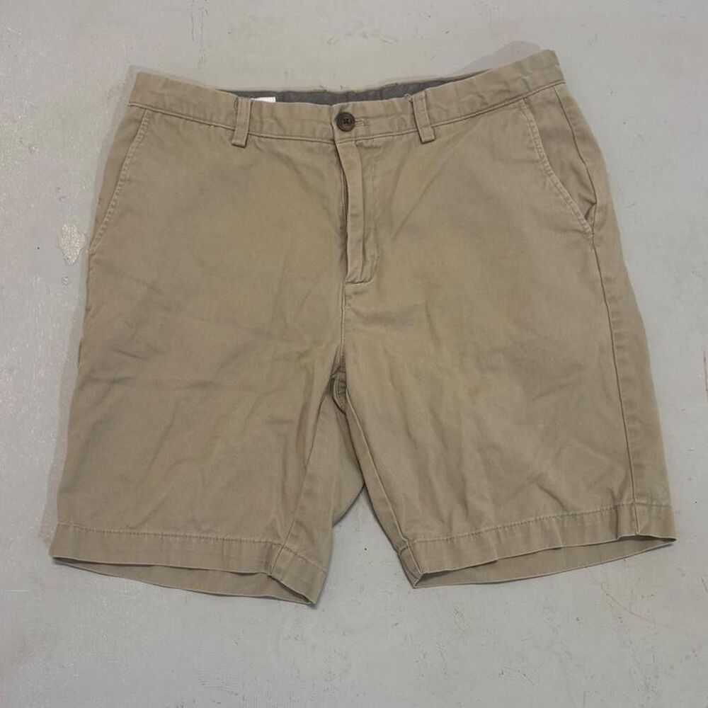 Essentials Men's Tan and Brown Shorts